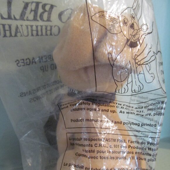 Vintage Taco Bell Talking Chihuahua Dogs, 3 In Original Packages & 2 Working! - Picture 12 of 14